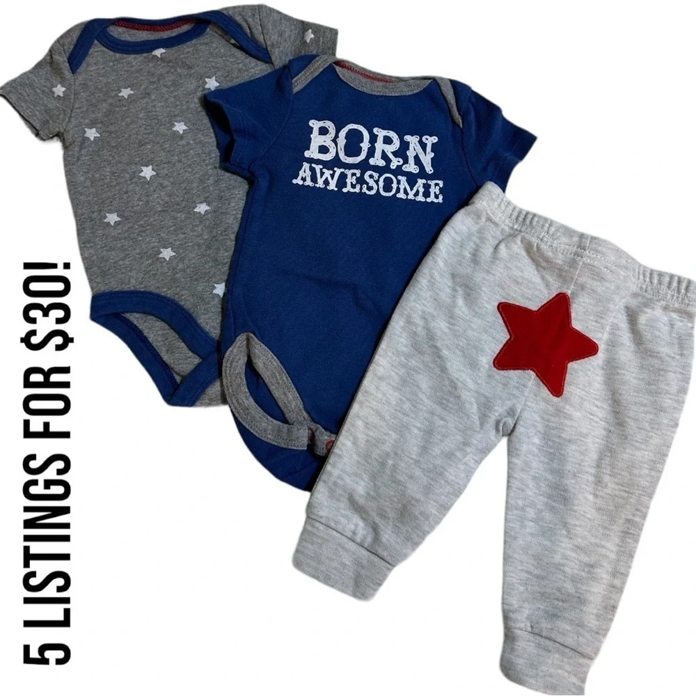 baby boy matching outfits set